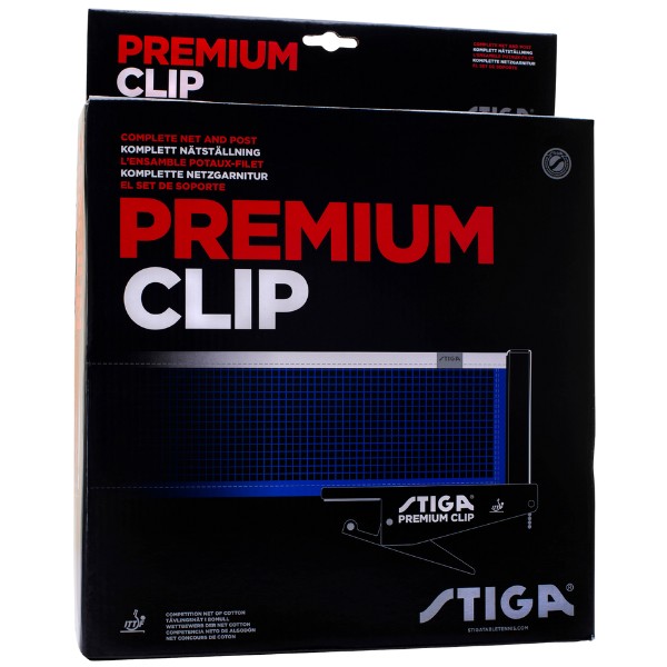 Stiga  Premium Clip  Net/Post Set