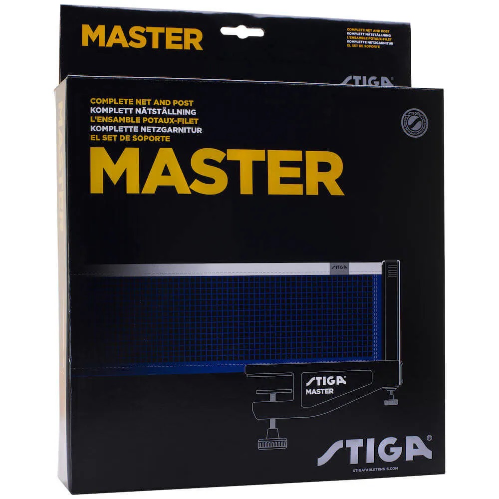 Stiga Master Table Tennis Net and Post Set