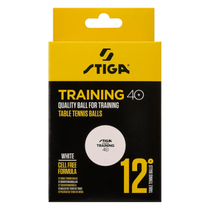 Stiga 40+ Table Tennis Training Balls 12pk
